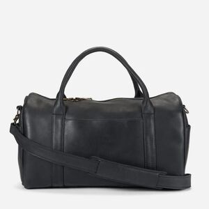 NEW Parker Clay San Ysidro Weekender Black Leather Duffle Bag